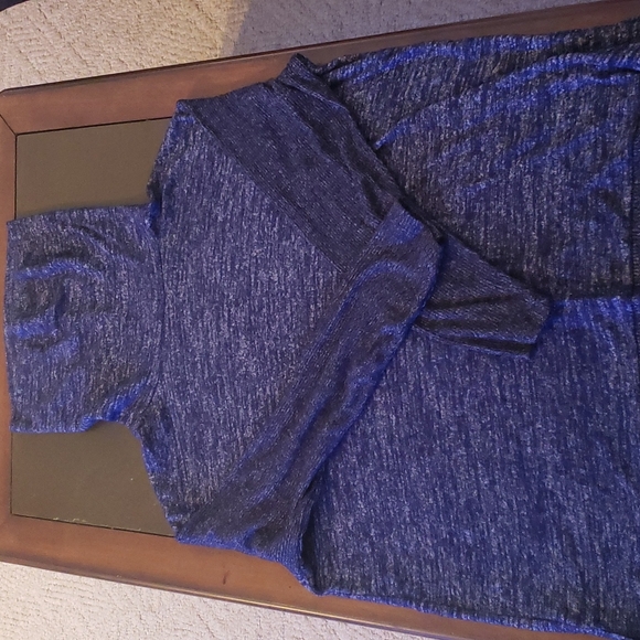 Blue plus size Sonoma Turtleneck - Picture 1 of 2